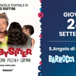 Immagine evento Paolo Ruffini in “Il Babysitter” Barrocci Festival a Savignano sul Rubicone (FC) Paolo Ruffini in "Il Babysitter" Barrocci Festival a Savignano sul Rubicone (FC) il 24 settembre 2026