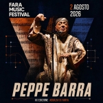 Immagine evento PEPPE BARRA live Fara Music Festival a Fara in Sabina (RI) PEPPE BARRA live Fara Music Festival a Fara in Sabina (RI) il 2 agosto 2026