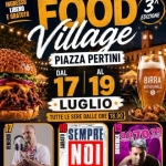 Immagine evento PIOSSASCO (TO) Food Village 3º edizione a Piossasco (TO) PIOSSASCO (TO) Food Village 3º edizione a Piossasco (TO) il 17 luglio - 19 luglio 2026