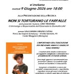 Presentazione della ricerca “NON SI TORTURANO LE FARFALLE” di e con CIRO TROIANO Potrebbe essere un contenuto grafico raffigurante testo