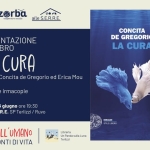 Presentazione “La cura” di Concita De Gregorio | 16 giugno 📍 alle SERRE Potrebbe essere un'illustrazione raffigurante il seguente testo "w la meridiana edizioni zorba שבוגסס alleS.E.R.R.E. alle CONCITA DE GREGORIO LA CURA PRESENTAZIONE DEL ELLIBRO LA CURA di e con Concita de Gregorio ed EricaMou Erica Mou a seguire irmacopie martedì 16 giugno ore 19:30 alle S.E.R.R.E. SP Terlizzi/ Ruvo LA MiSURA DELL DELL'UMANO STORIE E RACCONTI DI VITA EINAUDI STILE LIBERO Libreria UnPandasullaLuna nPand sulla una Terlizzi"