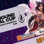 Roftbound National Cup 2026 da AM Giochi e Fumetti! Potrebbe essere un'immagine raffigurante il seguente testo "RIFTBOUND NAZIONALE 2026 کا NATIONAL NATIONANL CUP CAMPIONATO E DIECI TAPPE nblmeTTι AM GIOCHI FUMETTI FUMETTI RIFTRGUND"