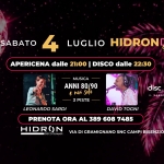 Immagine evento Sabato 4 Luglio Hidron Disco Summer Disco – Ring Il Sabato Da Grandi a Montemurlo (PO) Sabato 4 Luglio Hidron Disco Summer Disco - Ring Il Sabato Da Grandi a Montemurlo (PO) il 4 luglio 2026