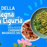 Sagra della Sardegna e della Liguria ✦ Cassano Magnago Potrebbe essere un'immagine raffigurante pasta e il seguente testo "SAGRA DELLA Sardegna edellaLigura edella Ligura 26-27-28 AREA FESTE CASSANO GIUGNO MAGNAGO (A)"