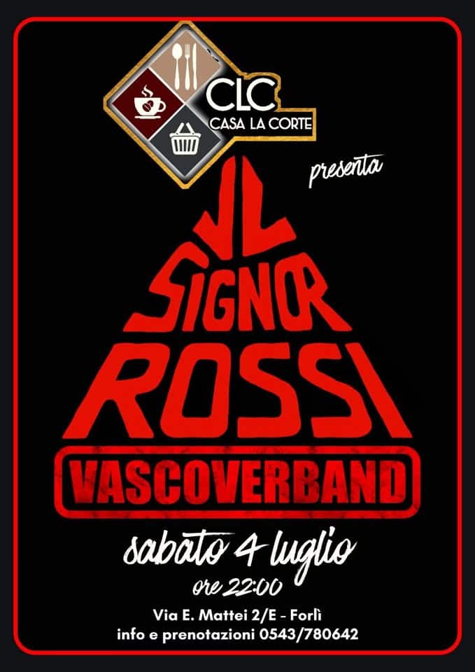 Evento Signor Rossi – Casa La Corte Locandina Signor Rossi – Casa La Corte - sabato 4 luglio ore 22:00 - 00:00