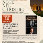 Simone Maretti in “Note d’Opera. La vita di Arturo Toscanini” Simone Maretti in “Note d’Opera. La vita di Arturo Toscanini” a Mirandola (MO) il 30 giugno 2026