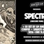 Immagine evento Spectre Live! Dj Set By Gp And Vega Corpse a Como (CO) Spectre Live! Dj Set By Gp And Vega Corpse a Como (CO) il 4 luglio 2026