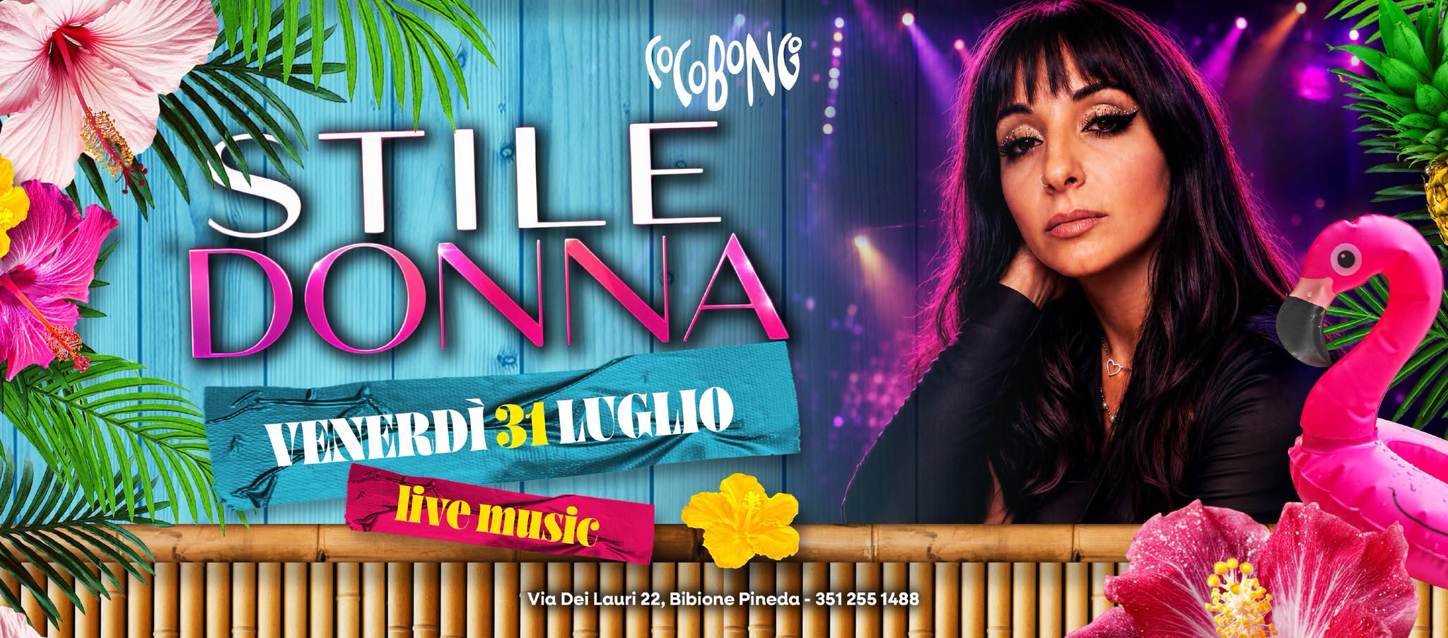 Evento Stile Donna Live Venerdì 31 Luglio Locandina Stile Donna Live Venerdì 31 Luglio - venerdì 31 luglio ore 21:00 - 23:00
