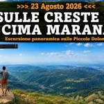 Sulle creste di Cima Marana a Recoaro Terme (VI) il 23 agosto 2026