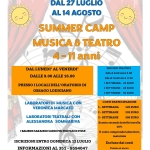 Summer Camp “Musica & Teatro Summer Camp “Musica & Teatro a Ossago Lodigiano (LO) il 27 luglio 2026