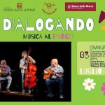 Immagine evento Swinging for Django – Santa Lucia di Piave (TV) a Sarano (TV) Potrebbe essere un disegno raffigurante il seguente testo "BancaellaMarc CESTOCOOPERATIVO Banca della Marca SANTALUCIAdiPIAVE COMUN ΣΛ LUCIA di 감자대 Parco Bab DIALOGANDO MUSICA AL LPARCO |SWINGING SWINGINGFORDJANGO FOR ORDJANGO 03 Concerto dedicatoa grande jazz europe e Django Reinhardt suo inconfo fondibile stile Lino Brotto chitarra solista Andre Andrea Boschett -chitarra ritmica Filippo Tantino -contrabbasso LUGLIO la Ziviani PANMATIONT AnTIRTICA"
