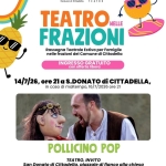 Teatro nelle frazioni – Pollicino Pop a Cittadella (PD) il 14 luglio 2026