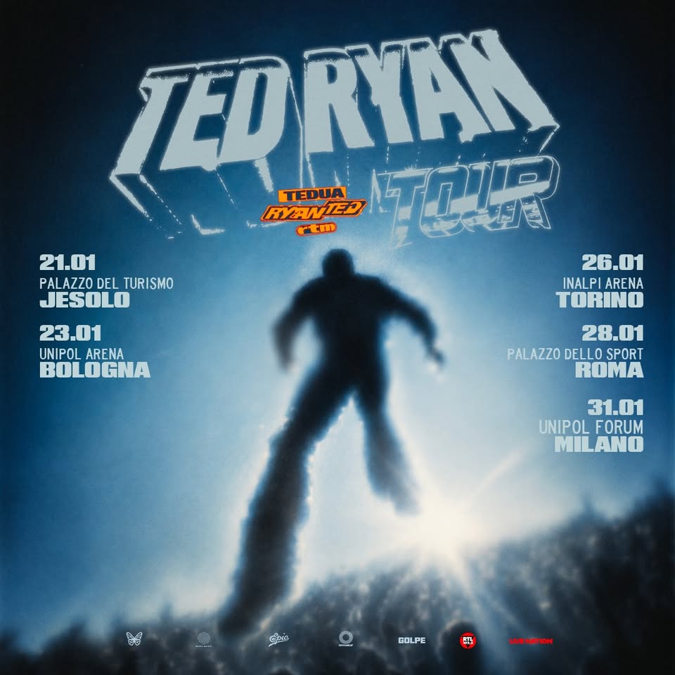 Evento Tedua – “Ted Ryan Tour” Locandina Tedua – “Ted Ryan Tour” - giovedì 21 gennaio ore 21:00 - 23:00