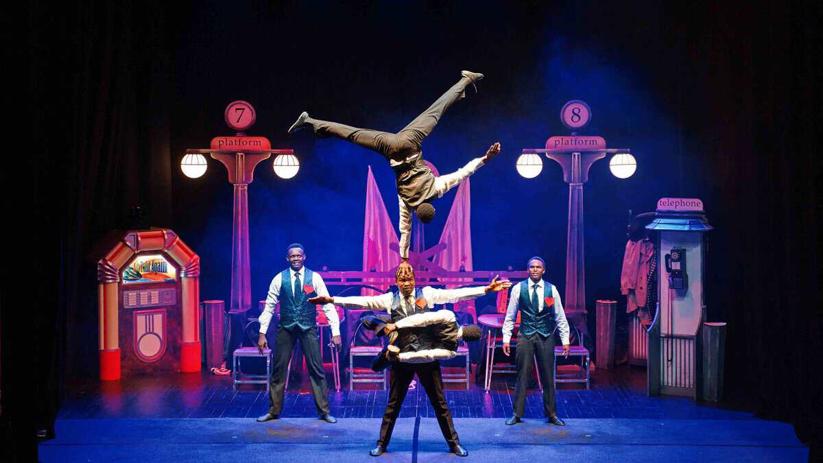 Evento The Black Blues Brothers in “LET’S TWIST AGAIN!” – Funambolika 2026 Locandina The Black Blues Brothers in “LET’S TWIST AGAIN!” – Funambolika 2026 - lunedì 22 giugno ore 21:15 - 22:45