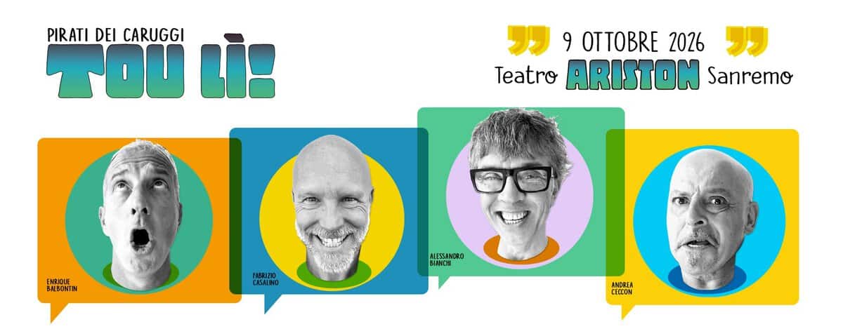 Evento Tou Li’ – Pirati Dei Caruggi Locandina Tou Li’ – Pirati Dei Caruggi - venerdì 9 ottobre ore 21:00 - 23:00