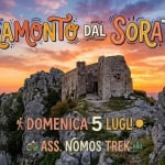 Immagine evento Tramonto dal monte Soratte con Nomos Trek a Sant’Oreste (RM) Tramonto dal monte Soratte con Nomos Trek a Sant'Oreste (RM) il 5 luglio 2026