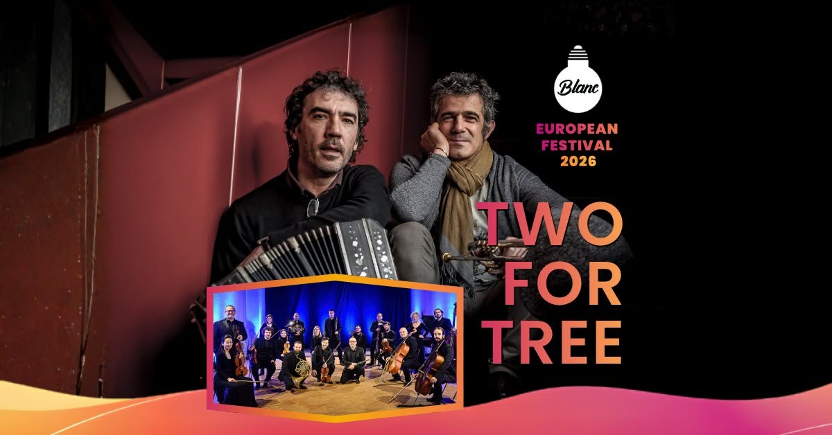 Evento TWO FOR TREE – Paolo Fresu, Daniele Di Bonaventura con Orchestra da Camera di Perugia Locandina TWO FOR TREE – Paolo Fresu, Daniele Di Bonaventura con Orchestra da Camera di Perugia - domenica 2 agosto ore 17:30 - 19:30