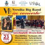 “Versilia Big Band in concerto” dirige il M° Silvano Bottari. Voce: Sandra Maghelli “Versilia Big Band in concerto” dirige il M° Silvano Bottari. Voce Sandra Maghelli a Forte dei Marmi (LU) il 23 giugno 2026