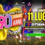 Voglio Tornare Negli Anni 90 ® • Ottava (SS) Voglio Tornare Negli Anni 90 r – Ottava (SS) a Sassari (SS) il 11 luglio 2026