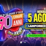 Immagine evento Voglio Tornare Negli Anni 90 r – Lamporecchio (PT) a Stia (AR) Voglio Tornare Negli Anni 90 r - Lamporecchio (PT) a Stia (AR) il 5 agosto 2026