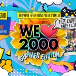 WE LOVE 2000 – FESTA DELLA CROCE ARANCIONE @ MONTECCHIO Parco Enza (RE) Sabato 13 Giugno! FREE ENTRY Potrebbe essere un'immagine raffigurante il seguente testo "SABATO 13 GIUGNO FESTA DELLA CROCE ARANCIONE PARCO ENZA MONTECCHIO EMILIA (RE) LA PRIMA FESTA ANNI 2000 D'ITALIA FREE ENTRY DALLE DALLE21.30 21.30 RETNCE WE 2000 SULNEREDTION SULMER EDTION BF APENILLE RepLiIA 규 ن"