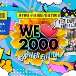 WE LOVE 2000 @ NOVELLARA SUMMER FEST – Piazza Novellara (RE) – Venerdì 3 Luglio! FREE ENTRY We Love 2000 – Novellara Summer Fest – Piazza Novellara (Re) – Venerdì 3 Luglio! Free Entry a Novellara il 3 luglio 2026