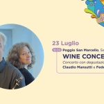 Immagine evento WINE CONCERT con degustazione da Sartarelli – 23 luglio 2026 a Poggio San Marcello (AN) WINE CONCERT con degustazione da Sartarelli - 23 luglio 2026 a Poggio San Marcello (AN) il 23 luglio 2026