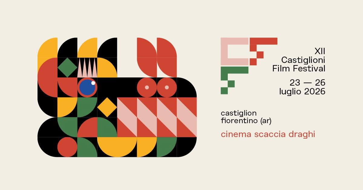 Evento 12° Castiglioni Film Festival Locandina 12° Castiglioni Film Festival - da giovedì 23 luglio - domenica 26 luglio 2026 ore 14:30 ore 01:00