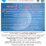 Immagine evento 15a Camminata di luna piena lungo il Lambro a Campello sul Clitunno (PG) Potrebbe essere un contenuto grafico raffigurante testo