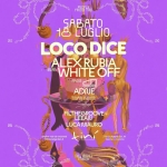 Immagine evento 18.07.2026 Loco Dice Alex Rubia B2B White Off a Cecina (LI) Potrebbe essere un'illustrazione raffigurante il seguente testo "PEOPLE លល TIUI 20 20 SABATO 18 LUGLIO LOCO DICE ALEX ALEXRUBIA RUBIA BeB WHITE OFF FROMI UNDERPAS ADNUE TINUATU BOOnЛ Soffura FILTI FILTHEGROOVE LEEAN LUCAMAURO 26 Infolline tinisoundgarden.it infoline+393515102588 +39 3935 5102588 tinisoundgarden.it rden.it 26 SOINCSANCSEN Via Curtatone Est. 19 Cecina- ViaCurtatoneEst,19 -Li Livorna លកហេ0ម .ப บอษ PELEEE"