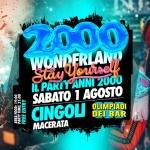 Immagine evento 2000 Wonderland – Olimpiadi Dei Bar – Cingoli (Mc) Ingresso Gratuito a Strada (MC) 2000 Wonderland - Olimpiadi Dei Bar - Cingoli (Mc) Ingresso Gratuito a Strada (MC) il 1 agosto 2026