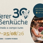 Immagine evento 30 Jahre Tauferer Strassenküche 30 Anni Cucina In Strada A Campo Tures a Campo Tures (BZ) 30 Jahre Tauferer Strassenküche 30 Anni Cucina In Strada A Campo Tures a Campo Tures (BZ) il 7 luglio luglio - 25 agosto 2026