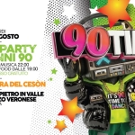 Immagine evento 90 TIME – San Pietro in Valle di Gazzo Veronese – Ingresso Gratuito a Bergantino (RO) 90 TIME - San Pietro in Valle di Gazzo Veronese - Ingresso Gratuito a Bergantino (RO) il 14 agosto 2026