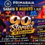 Immagine evento 90’S Stories° Pre Party Prima Baia Caorle a Caorle (VE) 90'S Stories° Pre Party Prima Baia Caorle a Caorle (VE) il 8 agosto 2026
