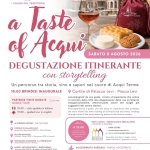 Immagine evento A taste of Acqui – degustazione itinerante con storytelling – ACQUI WINE DAYS a Acqui Terme (AL) A taste of Acqui - degustazione itinerante con storytelling - ACQUI WINE DAYS a Acqui Terme (AL) il 8 agosto 2026