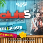 Immagine evento Absolute5 Live – Martedì 4 Agosto a San Michele al Tagliamento (VE) Absolute5 Live - Martedì 4 Agosto a San Michele al Tagliamento (VE) il 4 agosto 2026