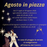 Immagine evento Agosto in piazza a Rho (MI) Agosto in piazza a Rho (MI) il 16 agosto - 30 agosto 2026
