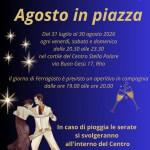 Immagine evento Agosto in piazza – aperitivo di Ferragosto a Rho (MI) Agosto in piazza - aperitivo di Ferragosto a Rho (MI) il 15 agosto 2026
