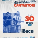 Immagine evento All’Ombra Dei Cantautori – iBuca – Spiaggia Libera Tutti a Pescara (PE) All'Ombra Dei Cantautori - iBuca - Spiaggia Libera Tutti a Pescara (PE) il 30 luglio 2026