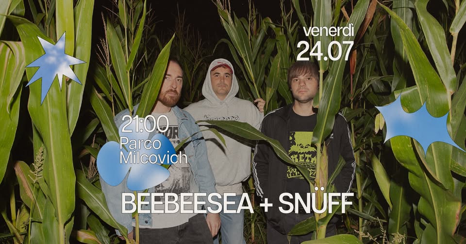 Evento Arcella Bella – Bee Bee Sea Snüff (live) Locandina Arcella Bella – Bee Bee Sea Snüff (live) - venerdì 24 luglio ore 21:00 - 23:00