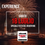 Immagine evento Bacaro con Delitto – Speciale Festa del Redentore a Venezia (VE) Potrebbe essere un contenuto grafico raffigurante il seguente testo "CRIME EXPERIENCE 输小 中一 福一 ま SABATO 18 LUGLIO SPECIALE FESTA DEL REDENTORE วแอ BACARO CONDELITTO ELITTO www. x-experience.it"