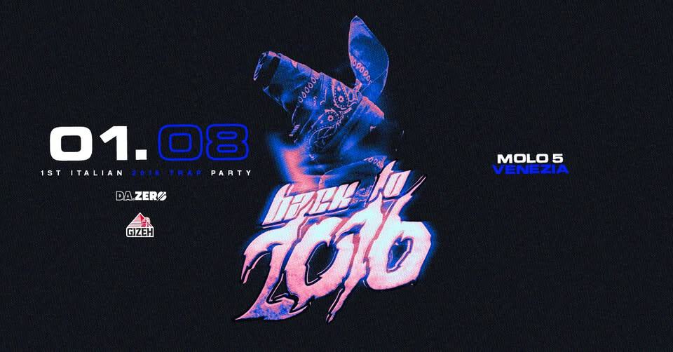 Evento Back To 2016 @Molo5 Locandina Back To 2016 @Molo5 - sabato 1 agosto ore 23:00 - 01:00