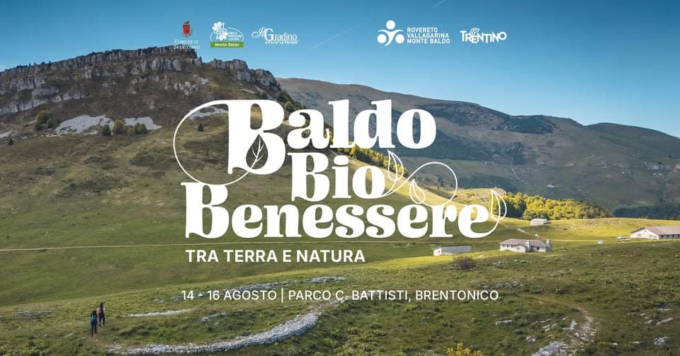 Evento Baldo Bio Benessere 2026 Locandina Baldo Bio Benessere 2026 - da venerdì 14 agosto - domenica 16 agosto 2026 ore 09:30 ore 20:00