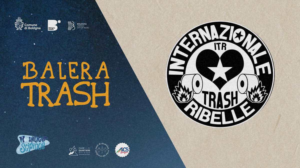 Evento Balera Trash Moonlight Scipione Locandina Balera Trash Moonlight Scipione - venerdì 24 luglio ore 19:00 - 21:00