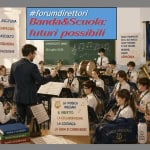 Immagine evento Banda&Scuola futuri possibili a Vimercate Potrebbe essere un disegno raffigurante il seguente testo "JISCIPLINA IMPEGNO ASCOLTO SQUADRA #forumdirettori Banda&Scuola: futuri possibili VIMERCATE (MB) PASSIONE 26 Luglio 2026 BANDA DA MUSICALE SCOLASTICA OGNI STRUMENTO H SUO RUOLO. OGNI PERSONA SUO VALORE. INSIEME, SIAMO ARMONIA. LA MUSICA INSEGNA IL RISPETTO LA COLLABORAZIONE LA COSTANZA LA GIOIA DI CONDIVIDERE TEORIAE TEORIAESOLFECGIO SOLFECGIO STORIA IADELLAMUSICA STORIADELLAMUSICA DELL TECNICASTRUMENTALE TRUMENTALE 2i5 S미한까간 おしめに小 PUSITAIK BANDA"