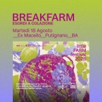 Immagine evento BREAKFARM Esordi a colazione a Roma (RM) BREAKFARM Esordi a colazione a Roma (RM) il 18 agosto 2026