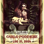 Immagine evento CARLO PODDIGHE one man show @Pecora Nera a Cassano delle Murge (BA) CARLO PODDIGHE one man show @Pecora Nera a Cassano delle Murge (BA) il 31 luglio 2026