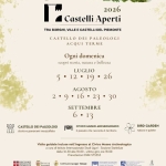 Immagine evento Castello dei Paleologi – Castelli Aperti 2026 a Acqui Terme (AL) Castello dei Paleologi - Castelli Aperti 2026 a Acqui Terme (AL) il 5 luglio luglio - 13 settembre 2026
