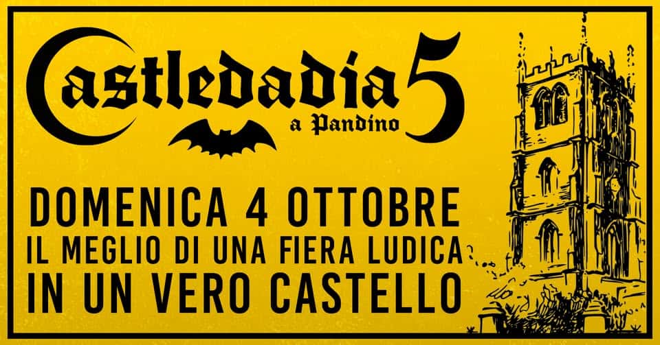 Evento Castledadia 5 Locandina Castledadia 5 - domenica 4 ottobre ore 09:30 - 11:30