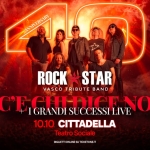 Immagine evento “C’e’ Chi Dice No” Rock Star Vasco Tribute Band – Teatro Sociale Cittadella a Cittadella (PD) "C'e' Chi Dice No" Rock Star Vasco Tribute Band - Teatro Sociale Cittadella a Cittadella (PD) il 10 ottobre 2026
